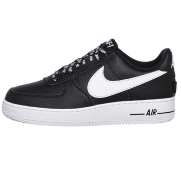 NIKE AIR FORCE LOW NEGRAS