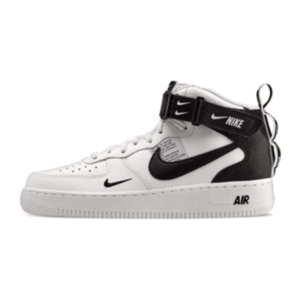 NIKE AIR FORCE MID ’07 LV8 WHITE SHOES