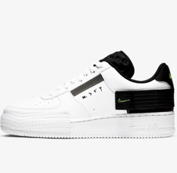 NIKE AIR FORCE TYPE BLACK
