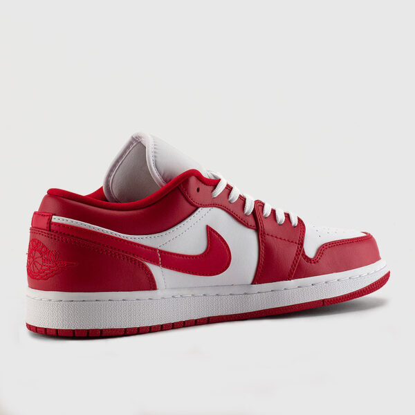 NIKE AIR JORDAN 1 LOW GYM RED WHITE - Imagen 3