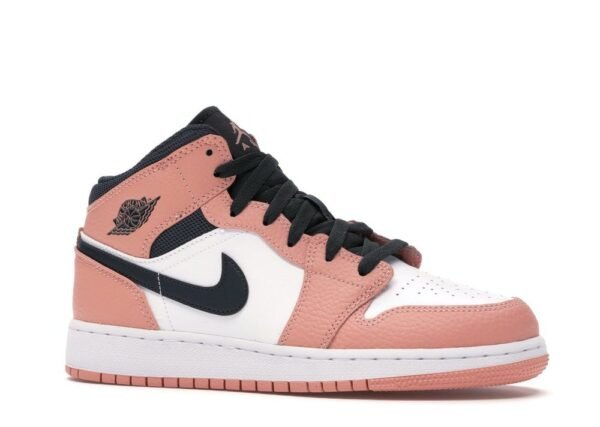 NIKE AIR JORDAN 1 MID PINK QUARTZ - Imagen 2