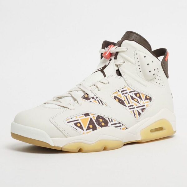 NIKE AIR JORDAN 6 RETRO QUAI54 SAIL BROWN (2020) - Imagen 2