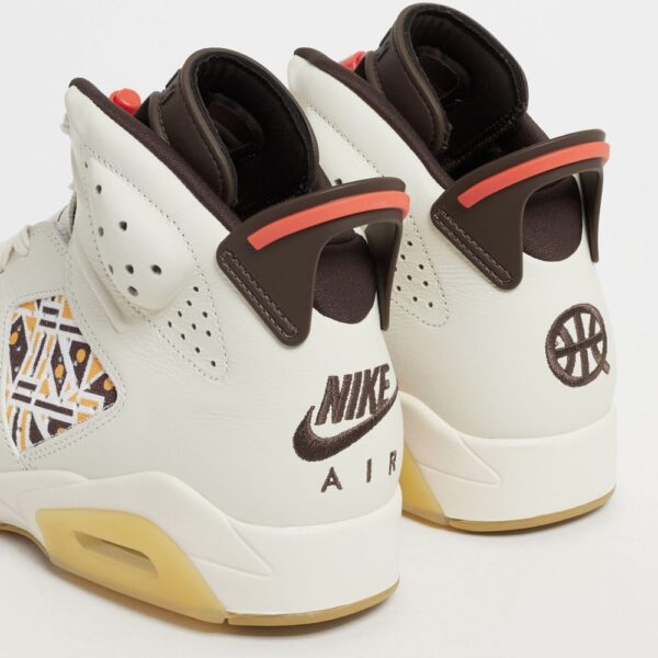 NIKE AIR JORDAN 6 RETRO QUAI54 SAIL BROWN (2020) - Imagen 4