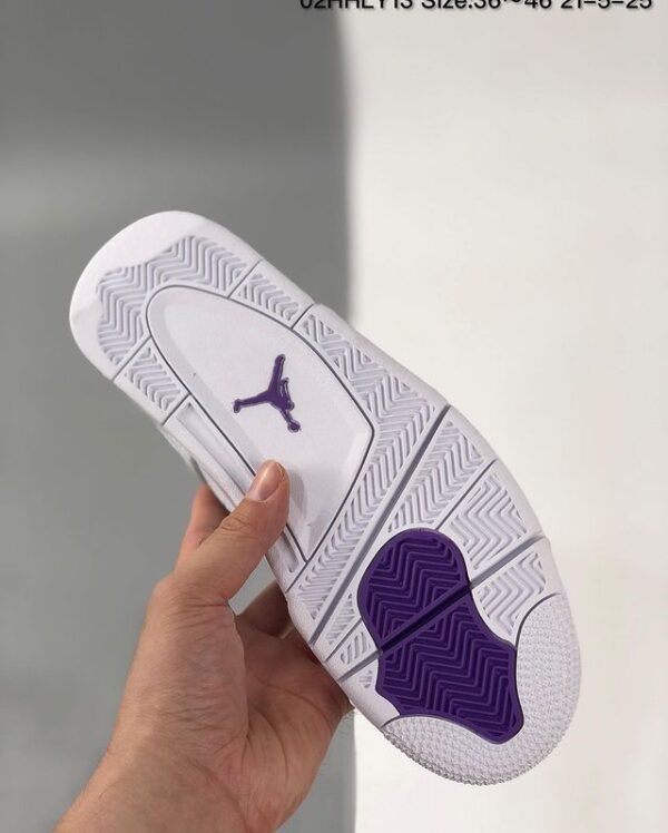 Nike Retro 4 Purple Metallic - Imagen 5