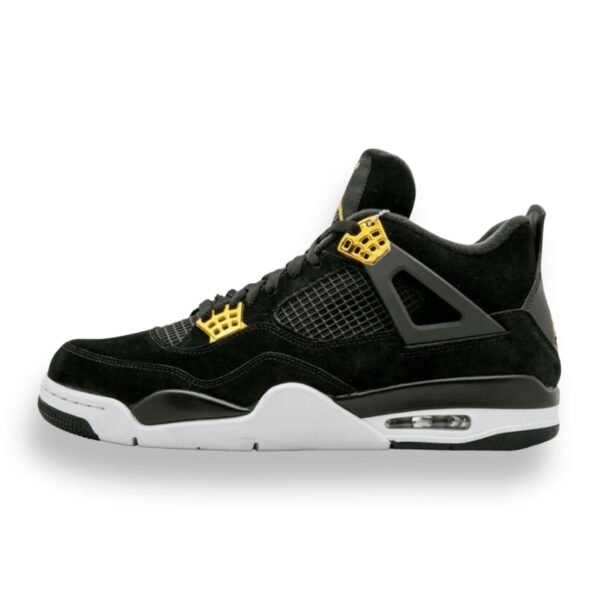 Nike Retro 4 "Pure Money" Negro con amarillo y blanco