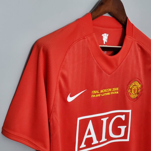 Camiseta Retro Manchester United 07-08 Local - Imagen 2