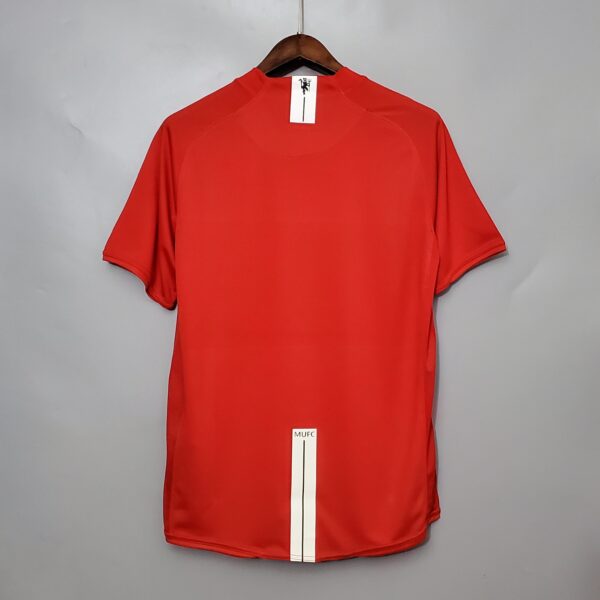Camiseta Retro Manchester United 07-08 Local - Imagen 3