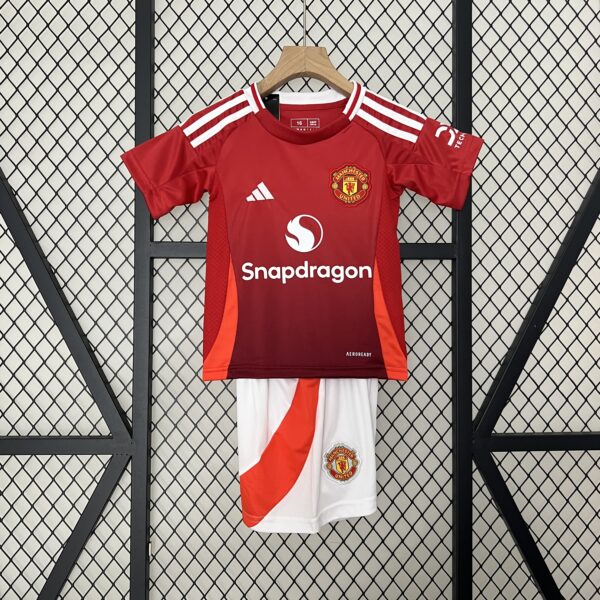 Conjunto niño Manchester United 24-25 Local