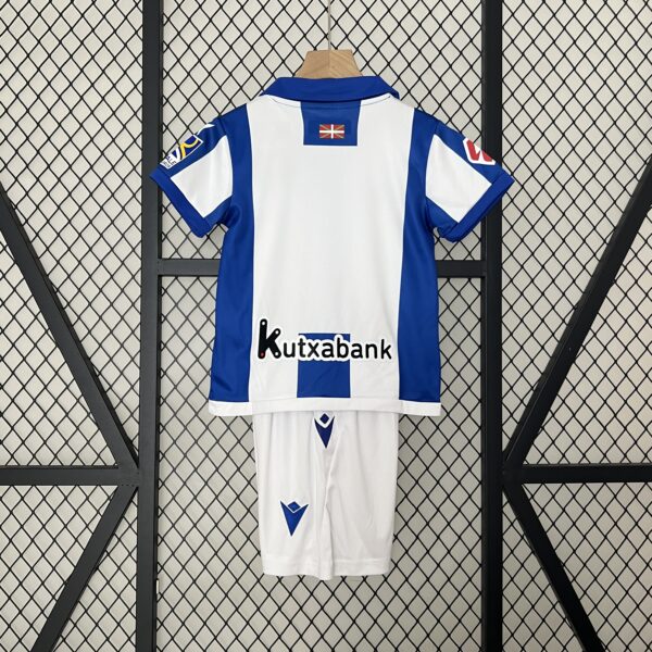 Conjunto niño Real Sociedad 24-25 Local - Imagen 2