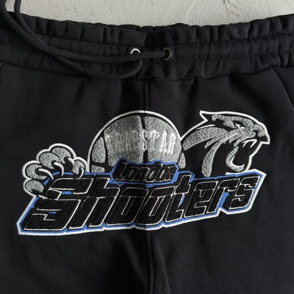 Chandal Trapstar negro Shoteers largo logo azul - Imagen 5