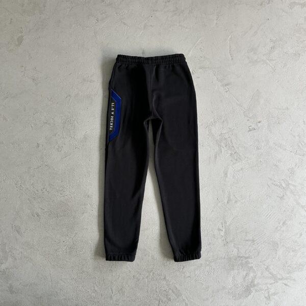 Chandal Trapstar largo negro letras blanco - Imagen 5