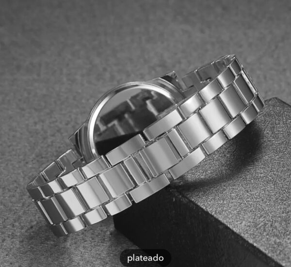 Pack 2 relojes en gama dorada y plateada - Imagen 4