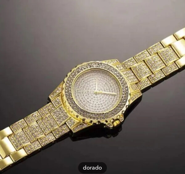 Pack 2 relojes en gama dorada y plateada - Imagen 7
