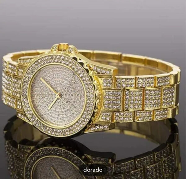 Pack 2 relojes en gama dorada y plateada - Imagen 2