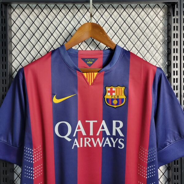 Camiseta Retro Barcelona 14-15 Local - Imagen 3